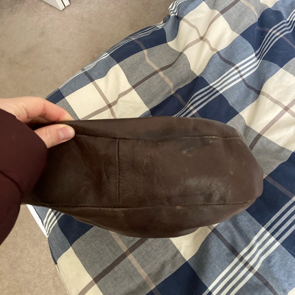 Roots Dark Brown Leather Bag - Picture 9 of 9